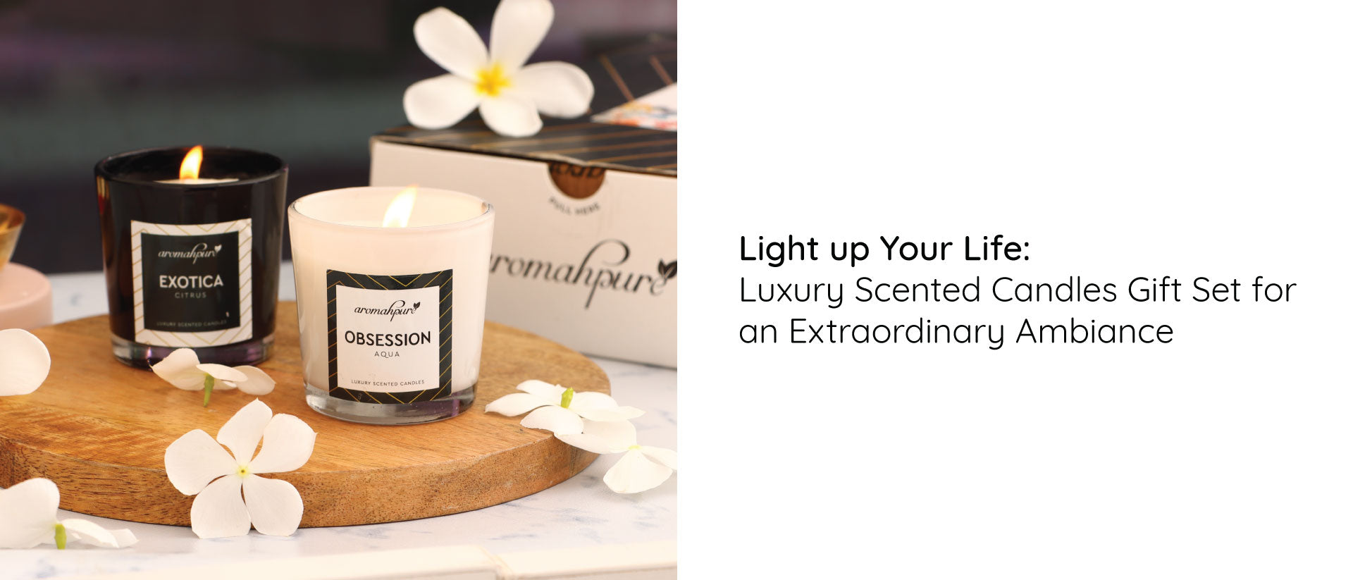 Light up Your Life: Luxury Scented Candles Gift Set for an Extraordinary Ambiance