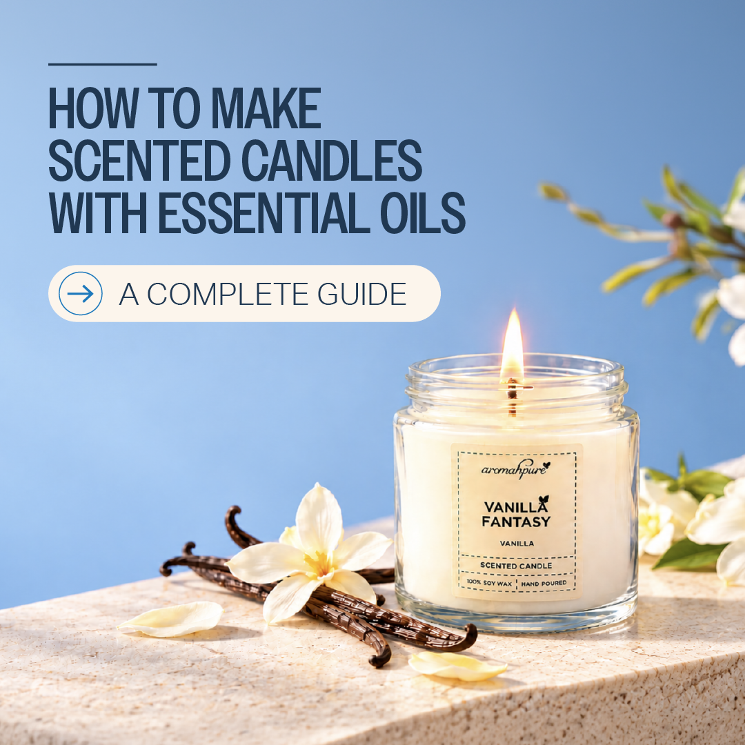 How to Make Scented Candles with Essential Oils: A Complete Guide