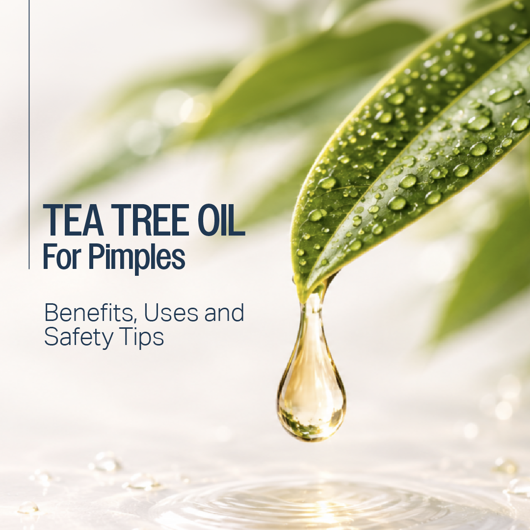 tea tree oil for pimples