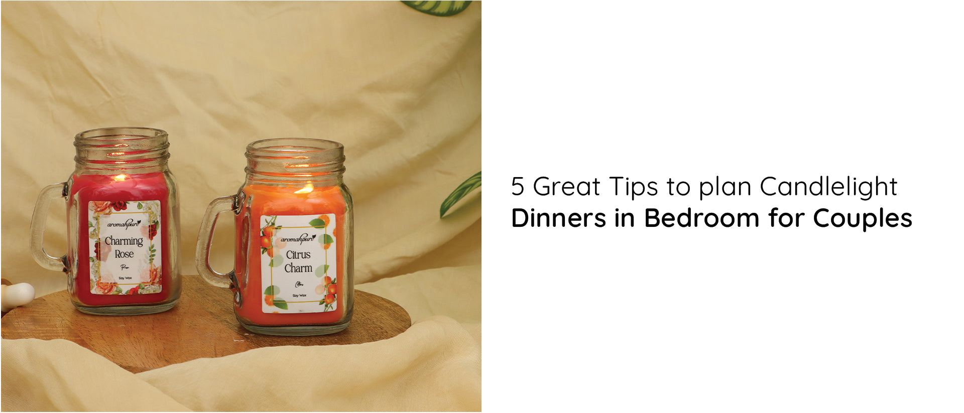5 Great Tips to plan Candlelight Dinners in Bedroom for Couples