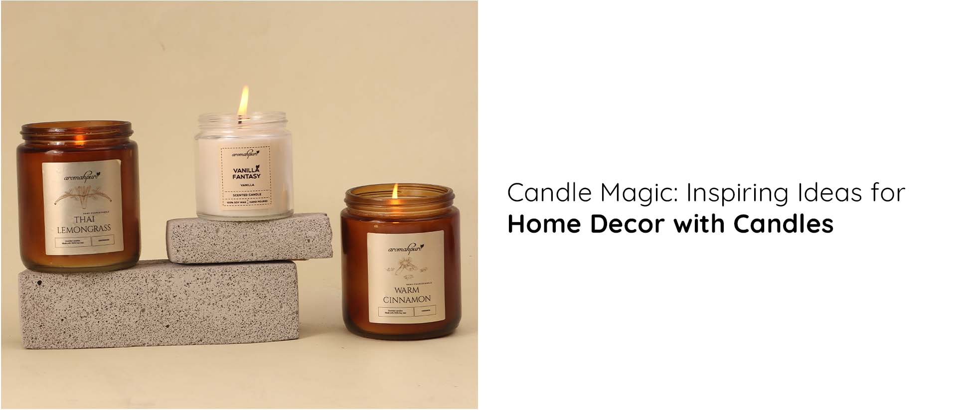 Candle Magic: Inspiring Ideas for Home Decor with Candles