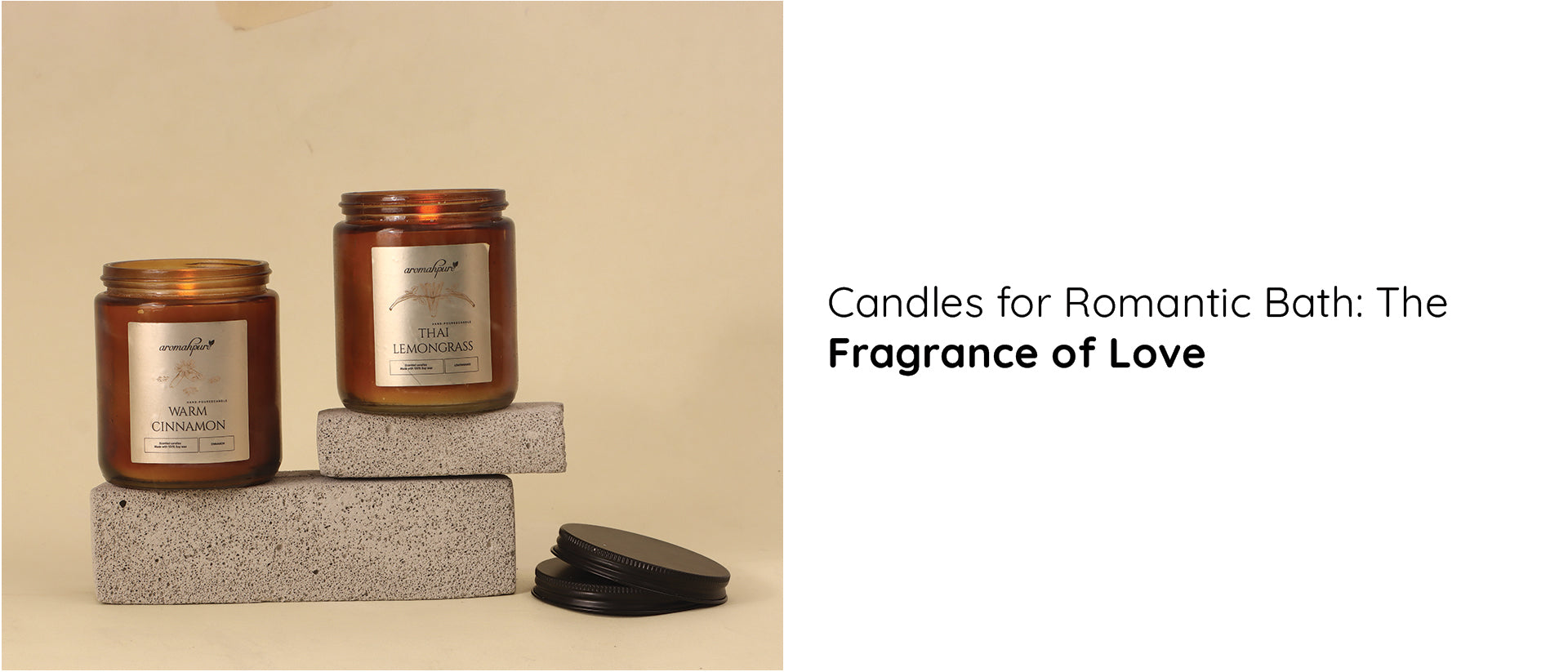 Candles for Romantic Bath: The Fragrance of Love