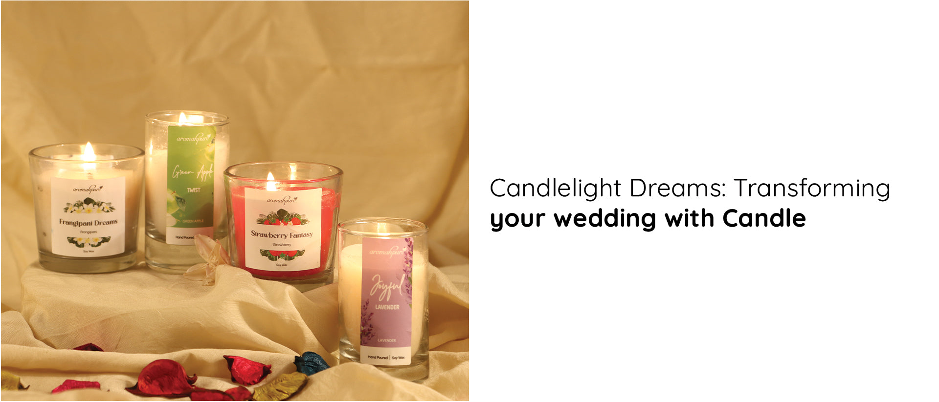 Candlelight Dreams: Transforming your wedding with Candle Decoration