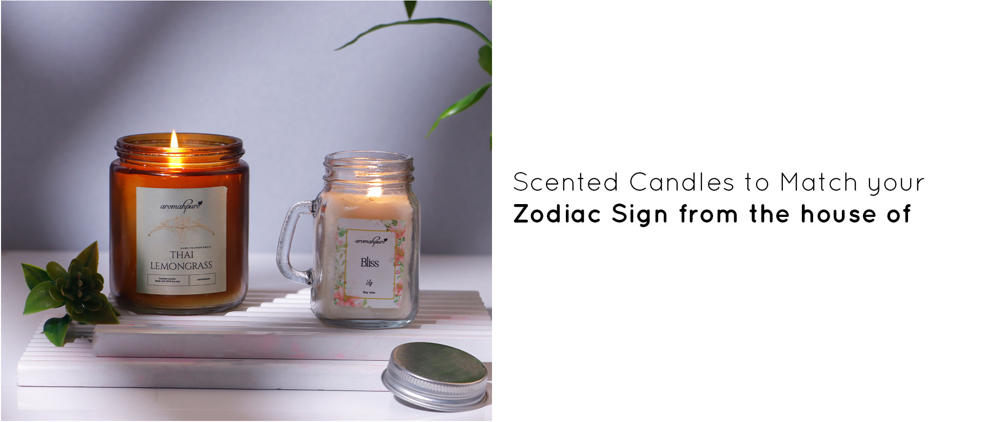 Scented Candles to Match your Zodiac Sign from the house of Aromahpure