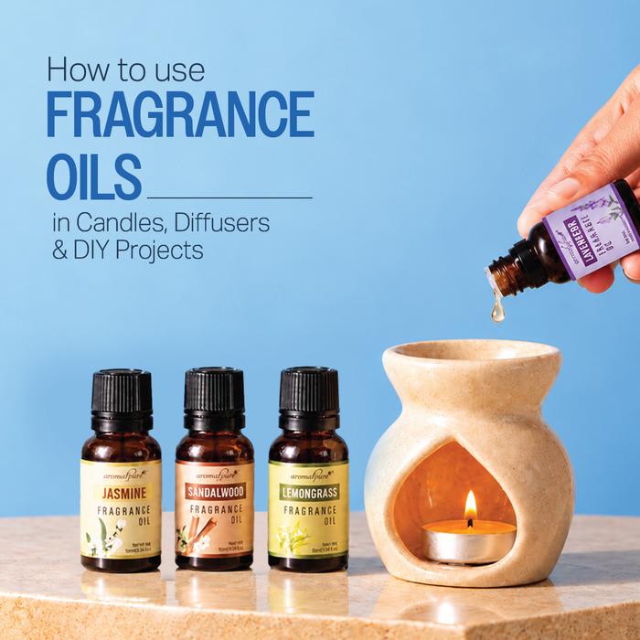 How to Use Fragrance Oils in Candles, Diffusers & DIY Projects