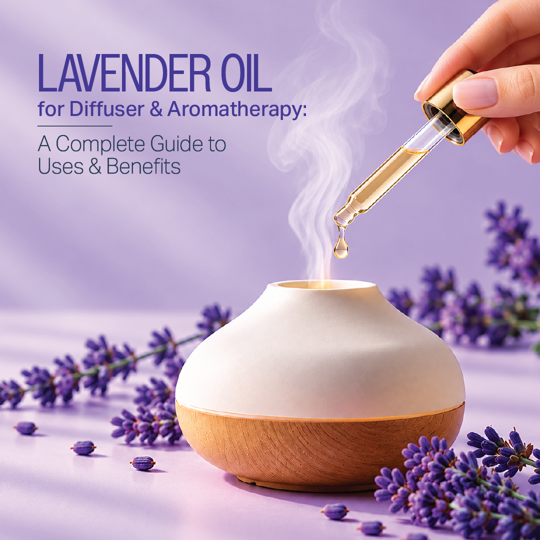 Lavender Oil for Diffuser & Aromatherapy: Complete Guide to Uses & Benefits