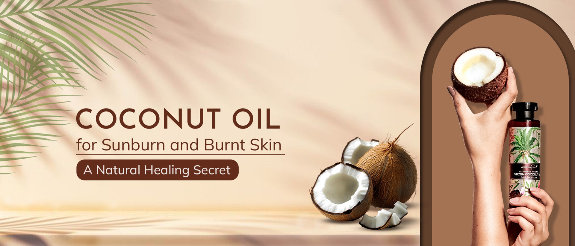 Coconut Oil for Sunburn and Burnt Skin: A Natural Healing Secret