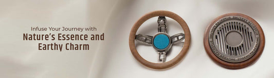 Wood Walnut Steering Car Freshener