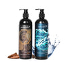 Aromahpure Pack of 2 Body Wash | Blue Ocean & Oudh 450 ml X 2