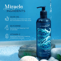 Aromahpure Blue Ocean Refreshing & Hydrating Body Wash Shower Gel 450 ml