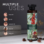 Aromahpure 100% Pure and Natural Cold Pressed Castor Oil for Hair & Skin (200 ml)