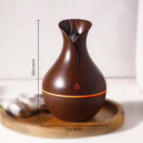 Aromahpure Dark Wood Color Electric Humidifier for Home