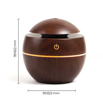 Aromahpure Dark Wood Color Electric Humidifier for Home & Office