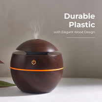 Aromahpure Dark Wood Color Electric Humidifier for Home & Office