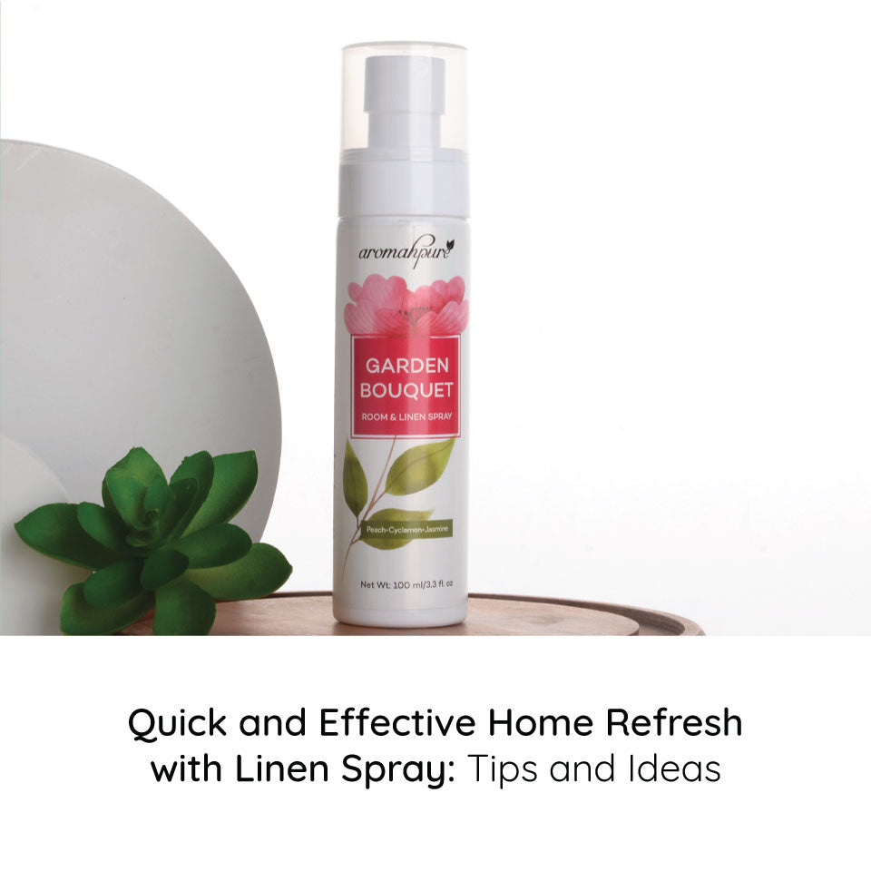 DiY Linen spray for Ironing Household Linens and Freshening Your Home