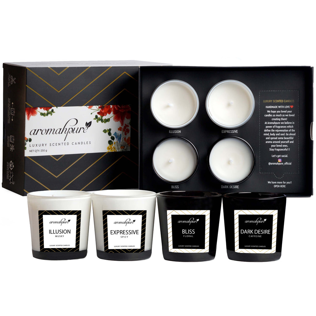 Aromahpure Soy Wax Luxury Scented Candles Set 2