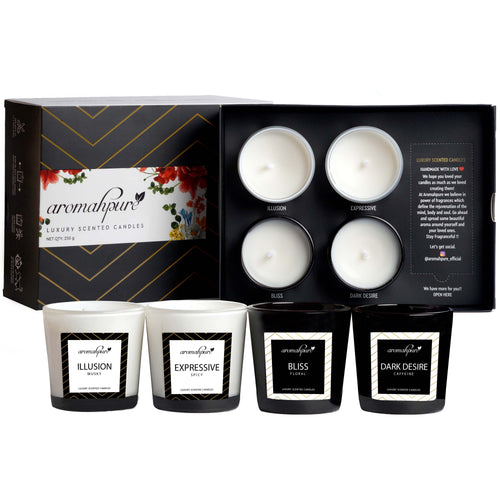Aromahpure Soy Wax Luxury Scented Candles Set 2