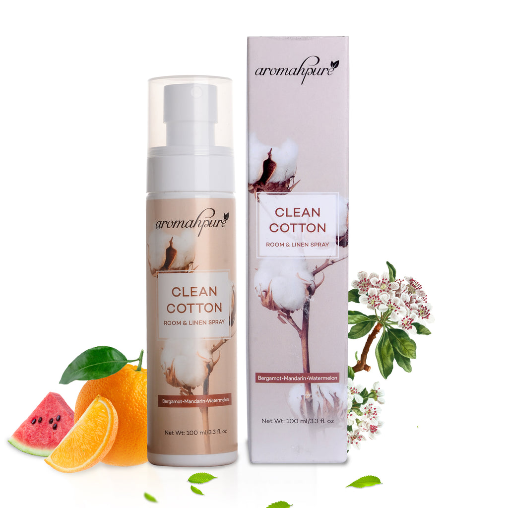 Aromahpure Linen Spray Clean Cotton fragrance