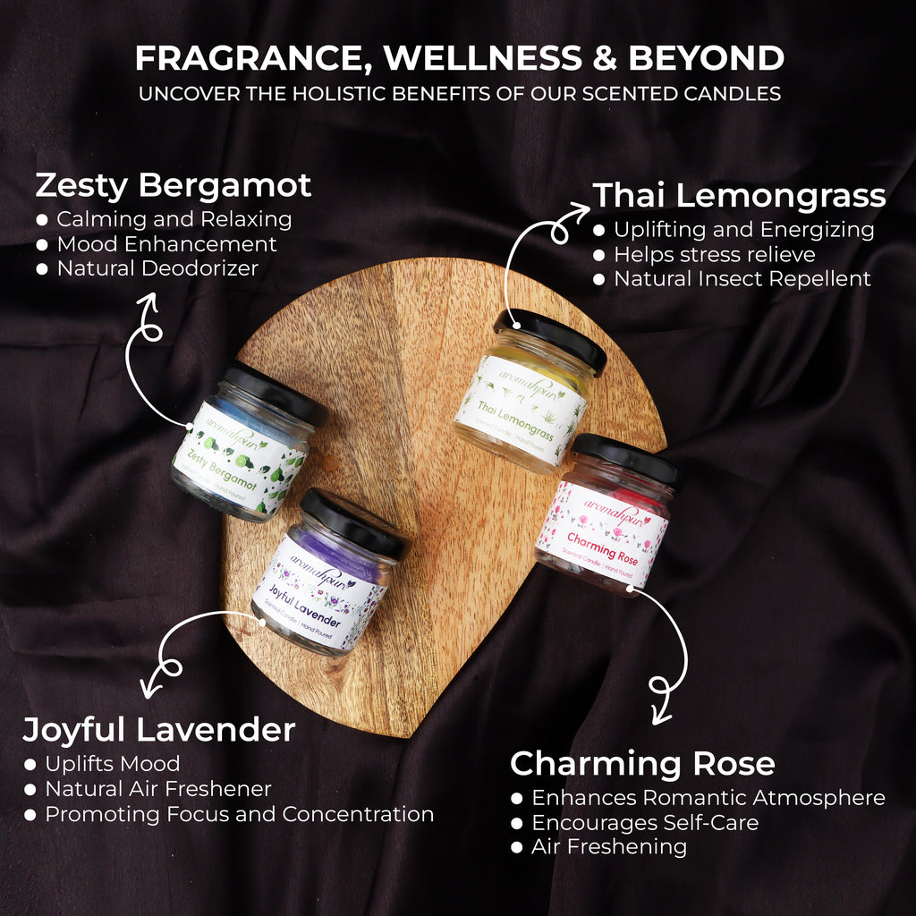 Aromahpure Round Jar Candle Key Features