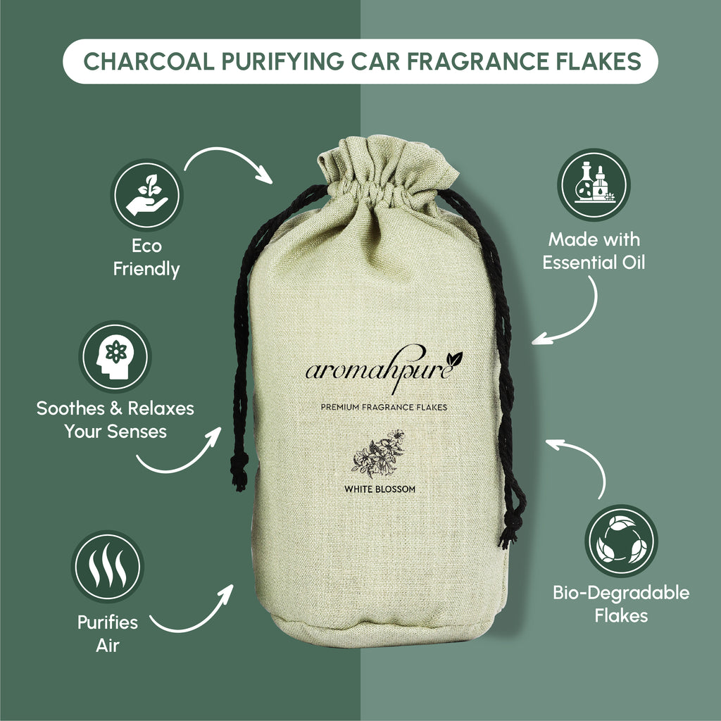 Aromahpure Car Perfume Flakes White Blossom - product image