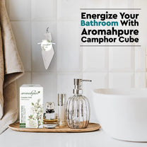 Aromahpure Camphor Cube Air Freshener (Lemon + White Blossom)