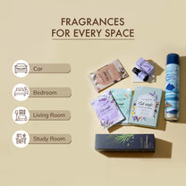 Aromahpure 4 in 1 Fragrance Essentials Combo | Multi Format Fragrance Set for Home and Car