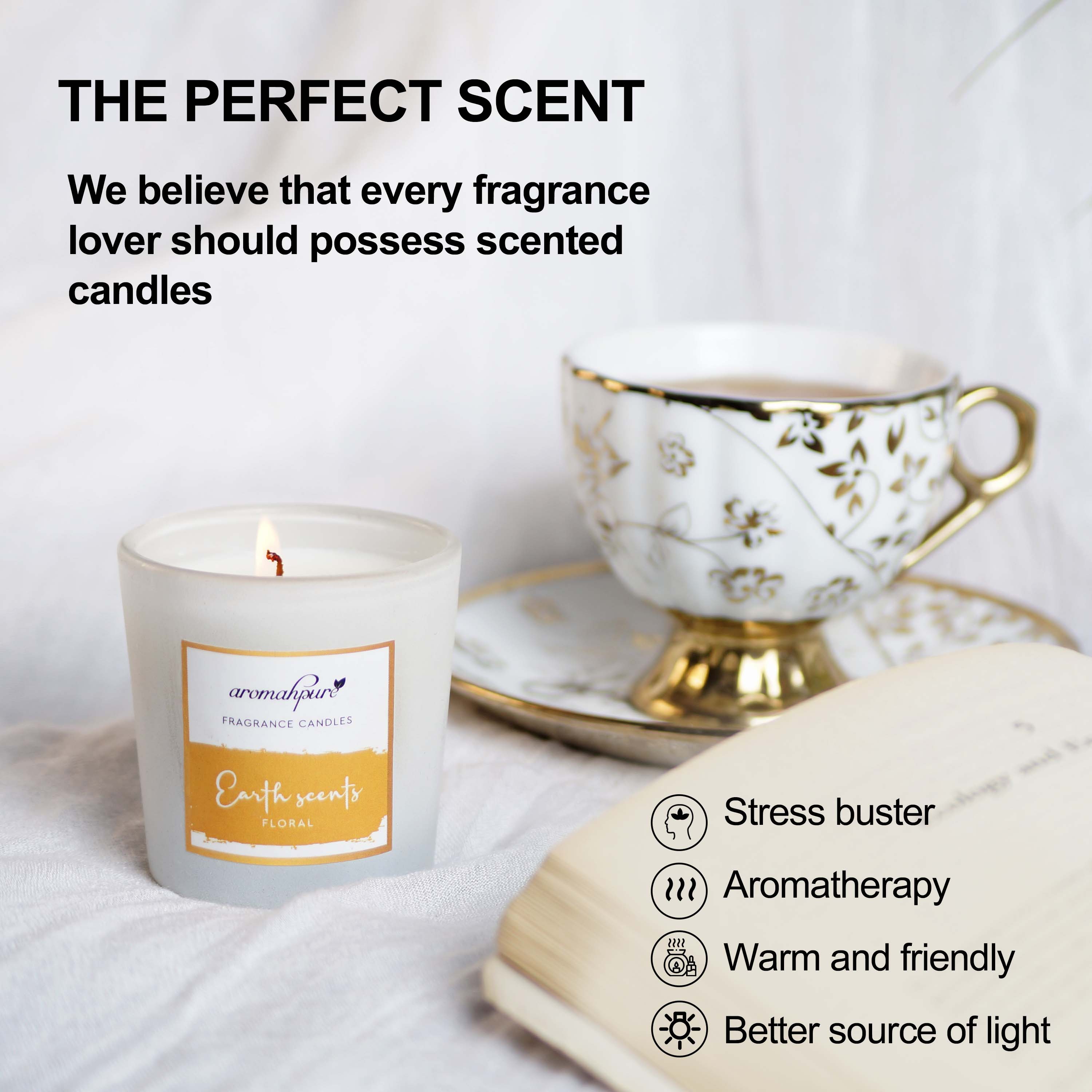 Aromahpure Natural Soy Wax Luxury Candles