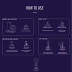 how to use reed diffuser