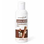 A bottle of aromahpure Sandalwood Fragrance Oil, 100 ml