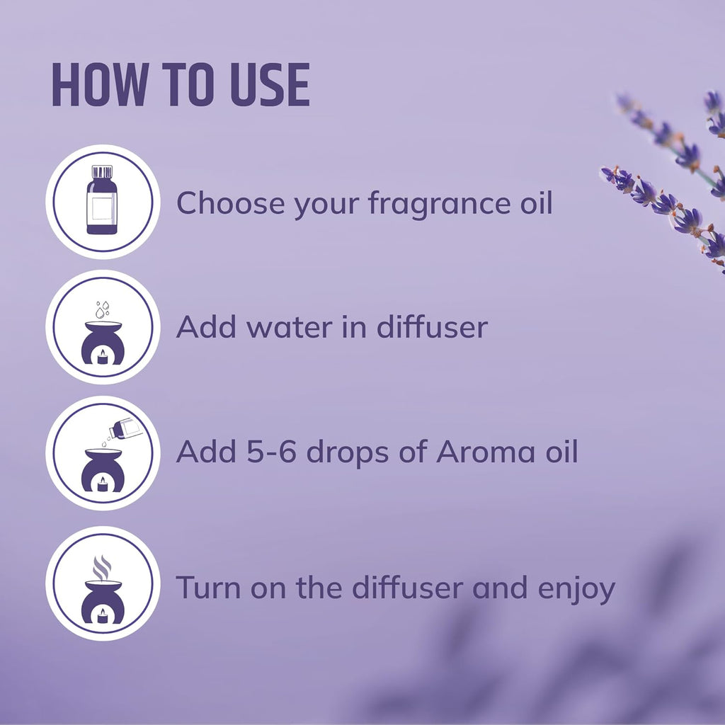 How to use Sandalwood and Lavender Aroma Fragrance Oil 
