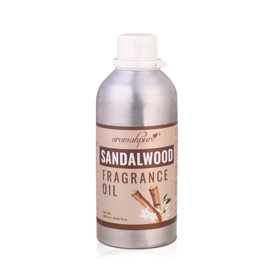 Fragrance Oil - Aroma oil for aroma therapy, diffusers, candles and air fresheners | Sandalwood 500 ml