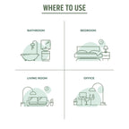 Air Revitalizer - Filters and humidifies air | Green