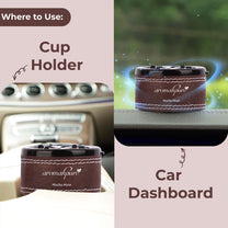 Aromahpure Dashboard Car Perfume with 50 ML Miniature Fragrance Oil (Coffee, Lime, Orange, Aldehydes)