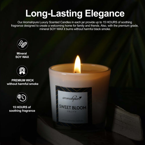 Soy Wax Luxury Scented Candles (Assorted) (Set 1)