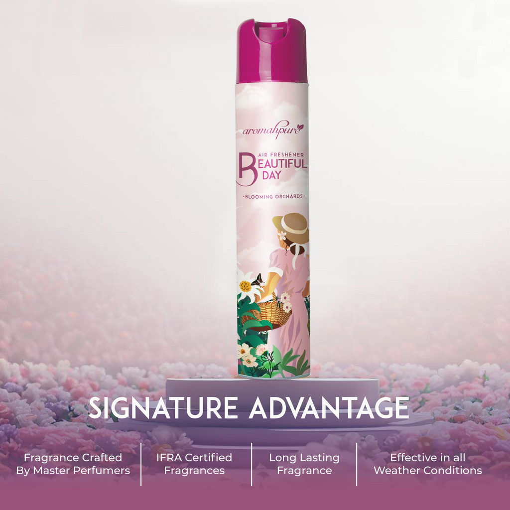 Advantages of Aromahpure Air freshener beautiful day