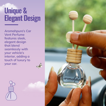 Aromahpure Premium Car Perfume Vent Clip (Lavender) 14 ml