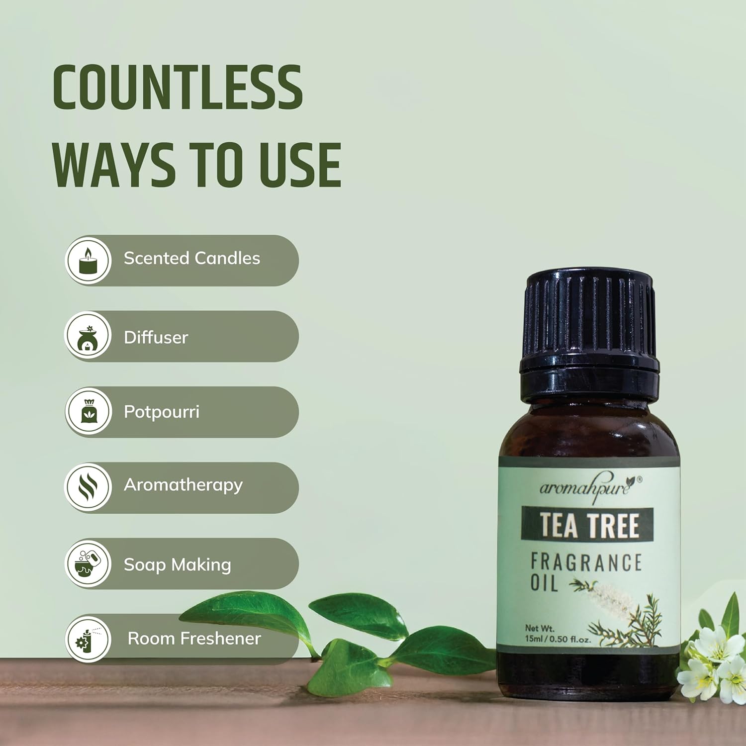 Ways to use Tea Tree Aroma Fragrance Oil 