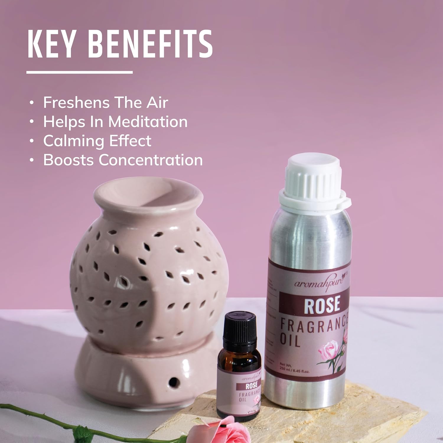 Key Benefits of Rose Fragrance Oil