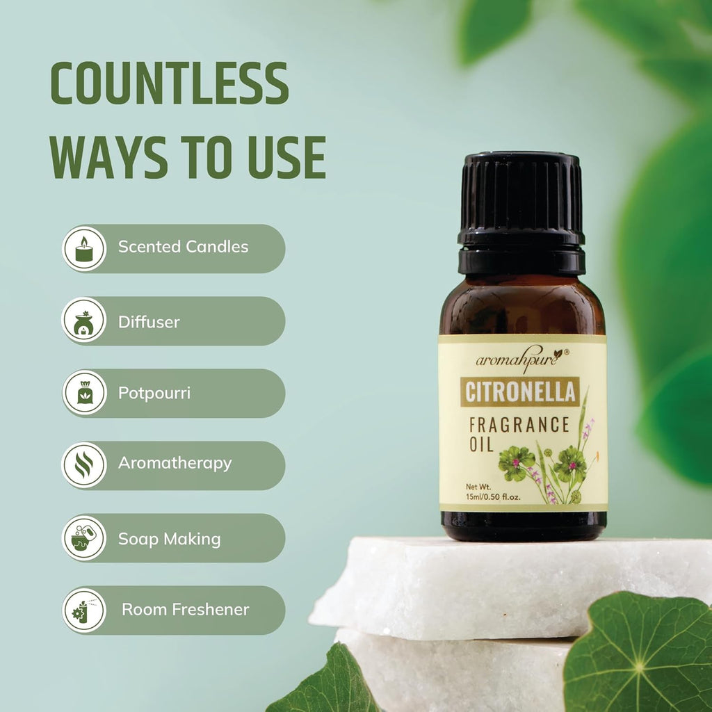 Ways to use Citronella Aroma Fragrance Oil 
