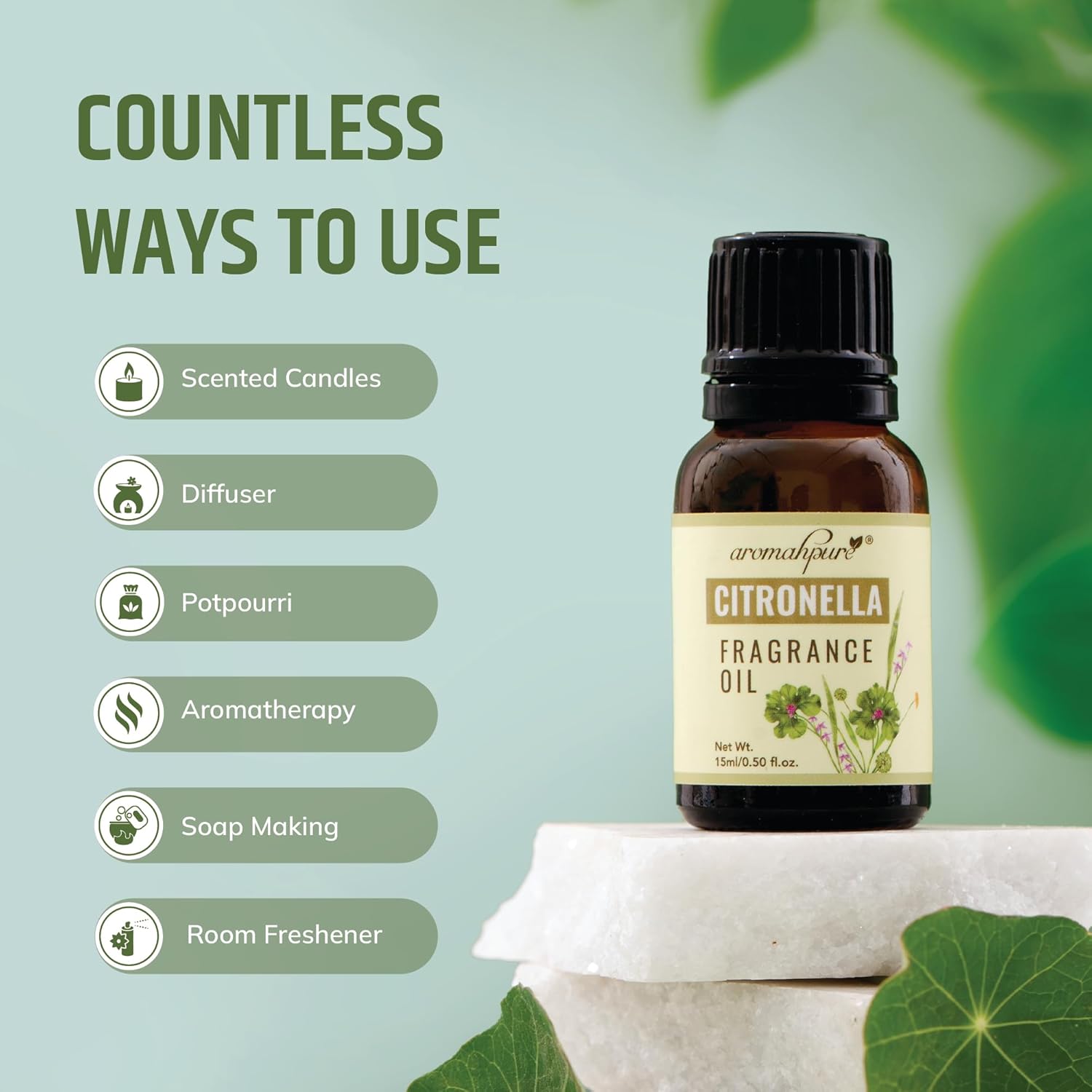 Ways to use Citronella Aroma Fragrance Oil 