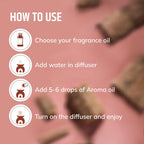How to use Sandalwood and Cinnamon Aroma Fragrance Oil