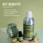Key Benefits of Lemongrass fragrance oil
