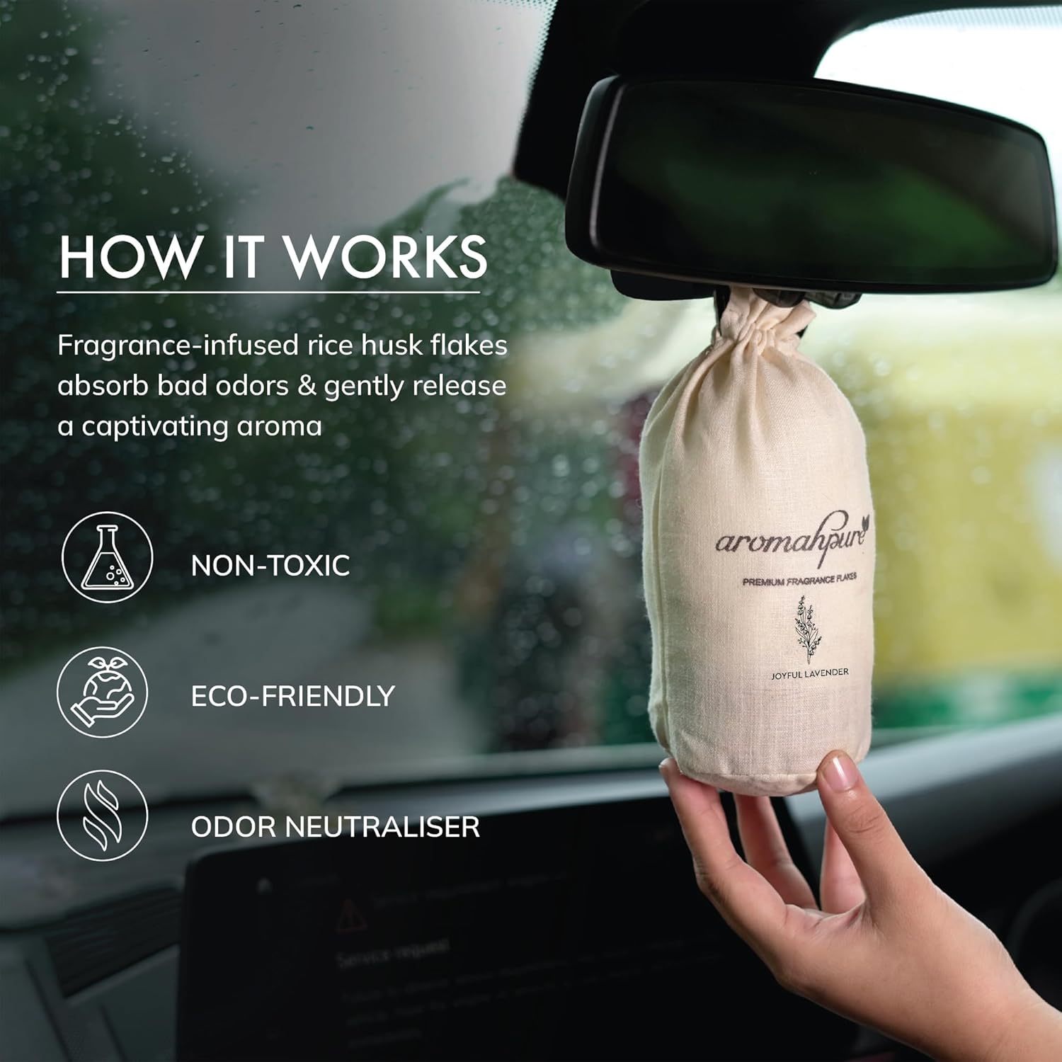 how it works fragrance flakes