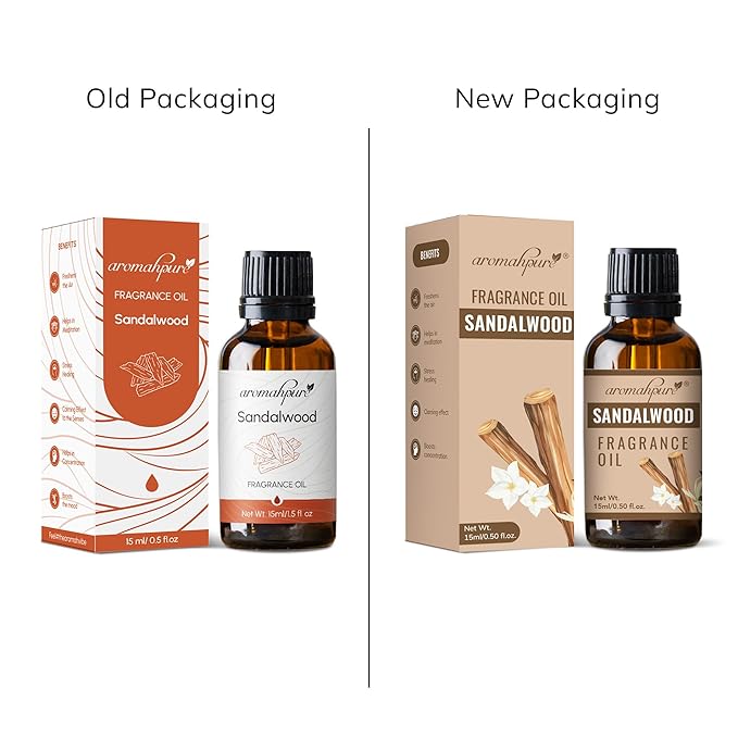 Sandalwood Aroma Fragrance Oil  Packaging