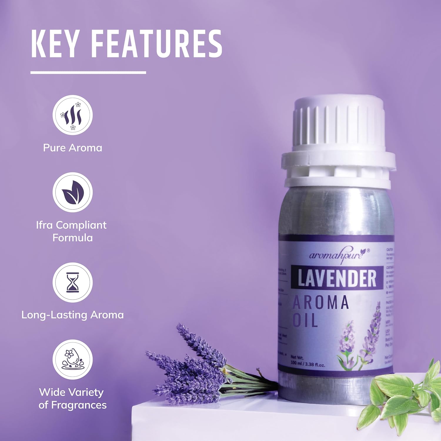 Key features of Lavender aroma oil