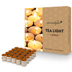 Aromahpure Scented Soy Wax Tealight Candles 10g Vanilla Pack of 100