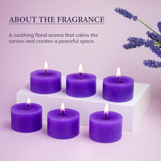 Lavender Scented Votive Candles