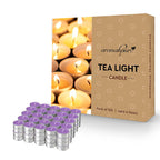 Aromahpure Scented Soy Wax Tealight Candles 10g Lavender Pack of 100