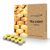 Aromahpure Scented Soy Wax Tealight Candles (10 g) (Lemon) Pack of 20