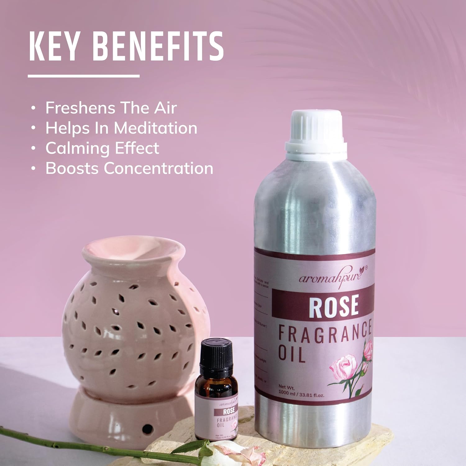 Key Benefits of Rose Fragrance Oil 